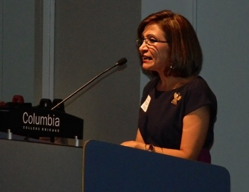 Dr. Ana Gil-García was the 2012 recipent of the Dee Sarelas Service Award