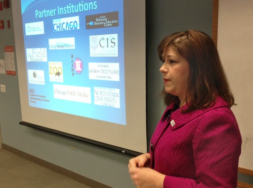 Rebeccah Sanders, Executive Director of explained how to create collaborations with other institutions