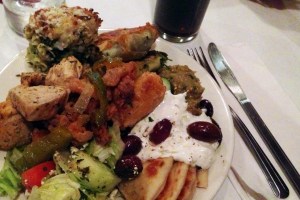 After the museum tour, a delicious Greek buffet was awaiting at The Parthenon Restaurant