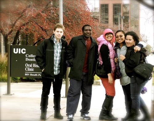 International Fulbrighters gathered to celebrate International Education Week