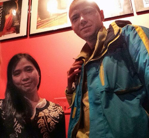 Ly Hoang from Vietnam and Andrey Zimnyakov from Russia saw "La Fulana Respetuosa" on March 28.