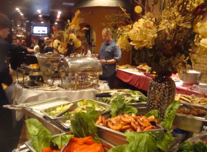 Buffet lunch at Reza's Restaurant