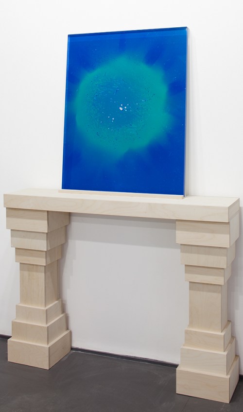 Installation view, All That Has Ever Happened Is Present, 2014 by Regina Mamou