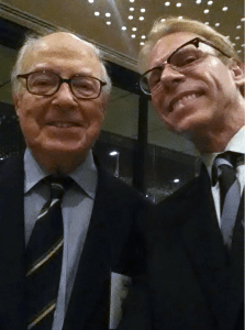 Dr. Hans Blix and Dr. Ron Harvey
