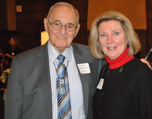 Dr. Bruce Douglas and former Chicago Chapter board member, Dr. Linda Gruber, who currently resides in Arizona.