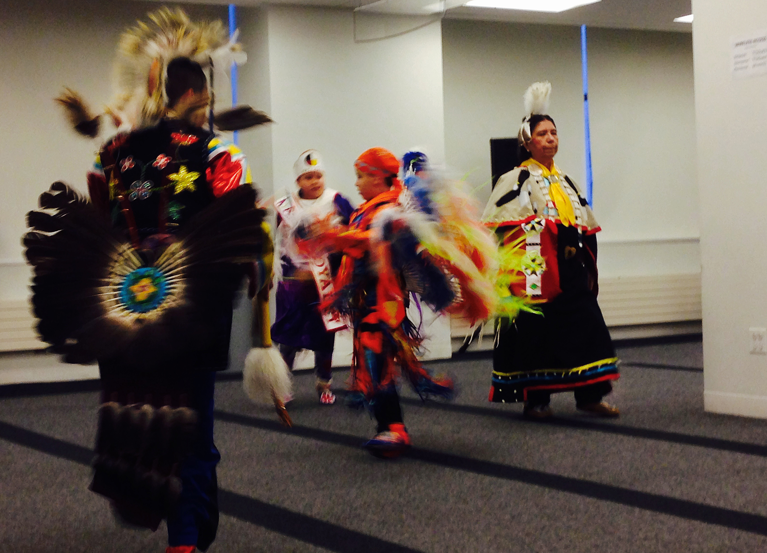 The dance performance with Ethan, Eric and Evian Cloud