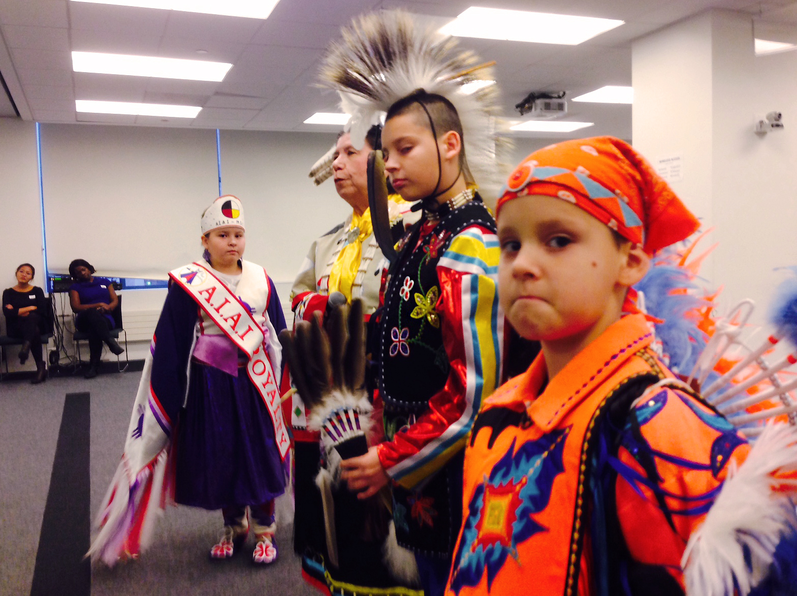 Dr. Wiese and three members of the Black Hawk Performance Company