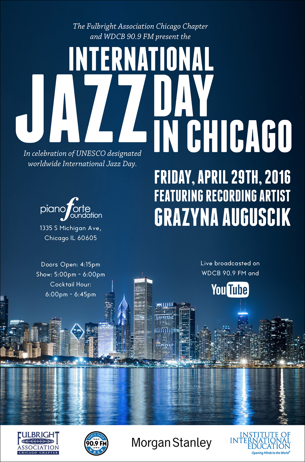 Poster design by Kevin Spitta, German Fulbrighter